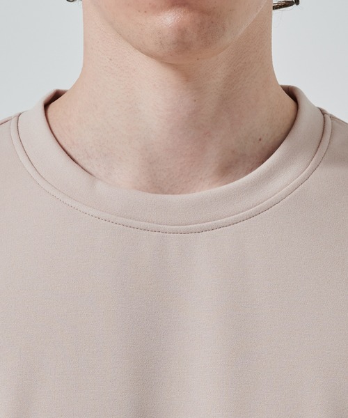 CULLNI(クルニ)の「【CULLNI】CULLNI Logo Embroidery Ponte Rome Pullover(Tシャツ/カットソー・メンズ・タン/ブラック・1/2)」の22枚目の写真
