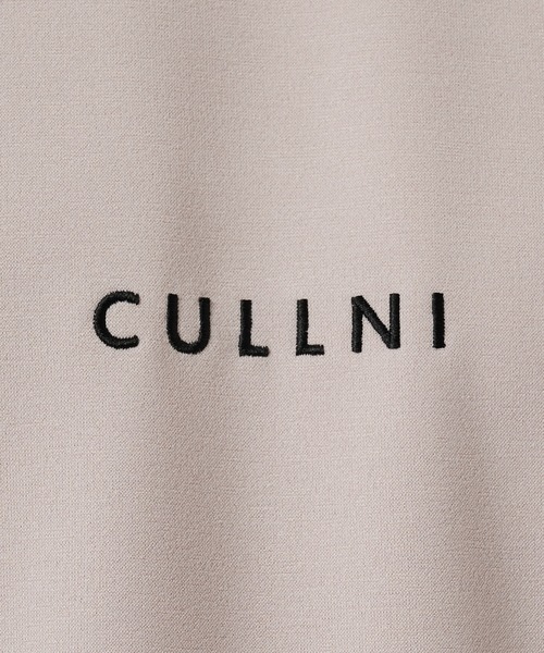 CULLNI(クルニ)の「【CULLNI】CULLNI Logo Embroidery Ponte Rome Pullover(Tシャツ/カットソー・メンズ・タン/ブラック・1/2)」の18枚目の写真