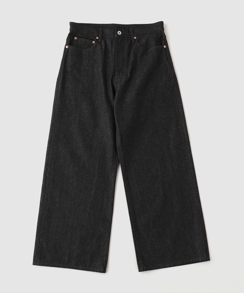 JOURNAL STANDARD(ジャーナルスタンダード)の「13オンス デニム 5ポケット キャノン パンツ(デニムパンツ・メンズ・ネイビー/ブラック・SMALL/MEDIUM/LARGE)」の2枚目の写真