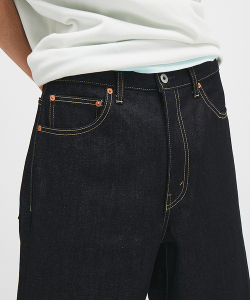 JOURNAL STANDARD(ジャーナルスタンダード)の「13オンス デニム 5ポケット キャノン パンツ(デニムパンツ・メンズ・ネイビー/ブラック・SMALL/MEDIUM/LARGE)」の8枚目の写真
