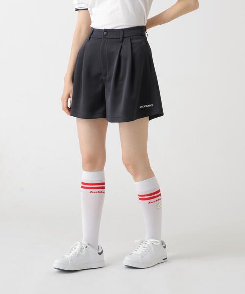 Jack Bunny!!（ジャックバニー）の「【Jack Bunny!!】軽量ソフトダンボールショートパンツ（その他パンツ・レディース・ブラック/ホワイト・MEDIUM/SMALL）」の2枚目の写真