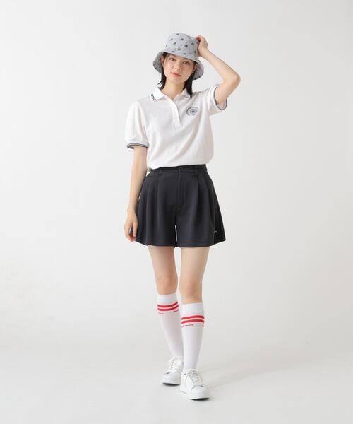 Jack Bunny!!（ジャックバニー）の「【Jack Bunny!!】軽量ソフトダンボールショートパンツ（その他パンツ・レディース・ブラック/ホワイト・MEDIUM/SMALL）」の3枚目の写真