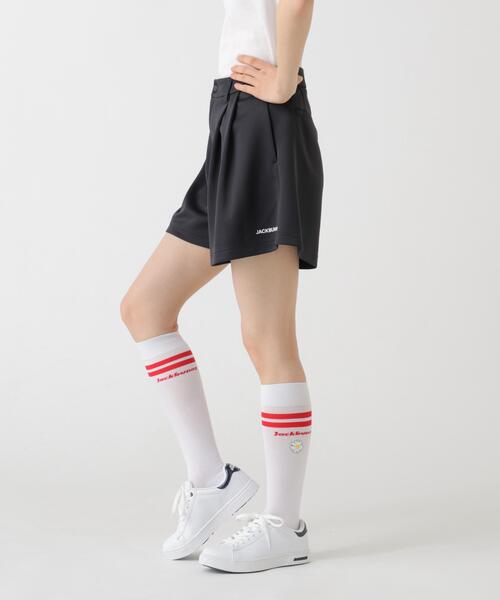 Jack Bunny!!（ジャックバニー）の「【Jack Bunny!!】軽量ソフトダンボールショートパンツ（その他パンツ・レディース・ブラック/ホワイト・MEDIUM/SMALL）」の6枚目の写真