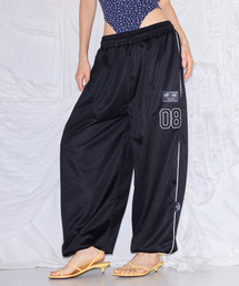 PATCH MESH PANTS [BLACK]
