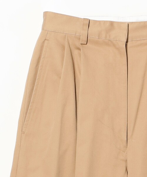 Demi-Luxe BEAMS(デミルクス ビームス)の「1タック チノパンツ(その他パンツ・レディース・グリーン系その他5/ネイビー/ベージュ・38/36)」の22枚目の写真
