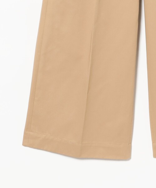 Demi-Luxe BEAMS(デミルクス ビームス)の「2タック チノパンツ(その他パンツ・レディース・グリーン系その他5/ネイビー/ベージュ・38/36)」の4枚目の写真