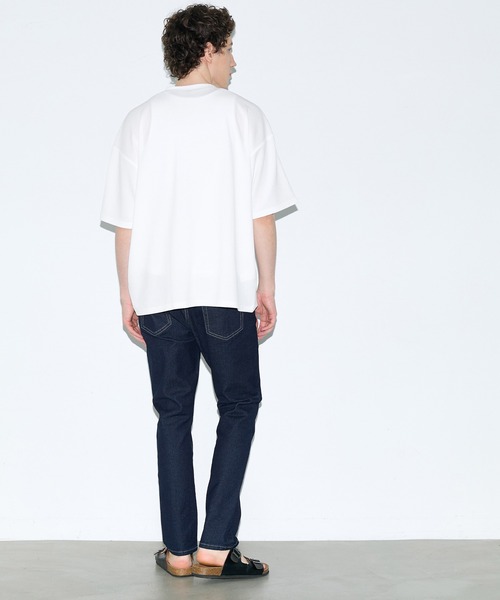 coca(coca)(コカ)の「\速乾/ライトエンボスフットボール半袖Tシャツ(Tシャツ/カットソー・メンズ・ホワイト/ブラック・L/M/XL)」の6枚目の写真
