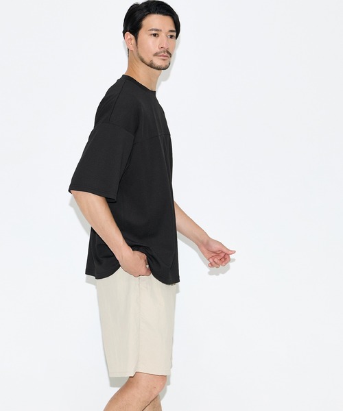 coca(coca)(コカ)の「\速乾/ライトエンボスフットボール半袖Tシャツ(Tシャツ/カットソー・メンズ・ホワイト/ブラック・L/M/XL)」の11枚目の写真