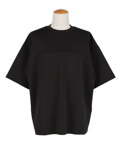 coca(coca)(コカ)の「\速乾/ライトエンボスフットボール半袖Tシャツ(Tシャツ/カットソー・メンズ・ホワイト/ブラック・L/M/XL)」の14枚目の写真