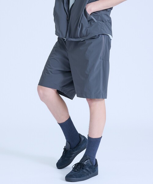 ABAHOUSE(アバハウス)の「【セットアップ対応】CORDURA ユーティリティ ショートパンツ / 軽量 ストレッチ(その他パンツ・メンズ・ブラック/チャコールグレー・48/46)」の15枚目の写真