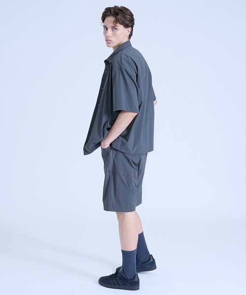 ABAHOUSE(アバハウス)の「【セットアップ対応】CORDURA ユーティリティ ショートパンツ / 軽量 ストレッチ(その他パンツ・メンズ・ブラック/チャコールグレー・48/46)」の18枚目の写真