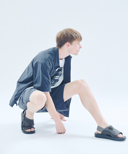 ABAHOUSE(アバハウス)の「【セットアップ対応】CORDURA ユーティリティ ショートパンツ / 軽量 ストレッチ(その他パンツ・メンズ・ブラック/チャコールグレー・48/46)」の5枚目の写真