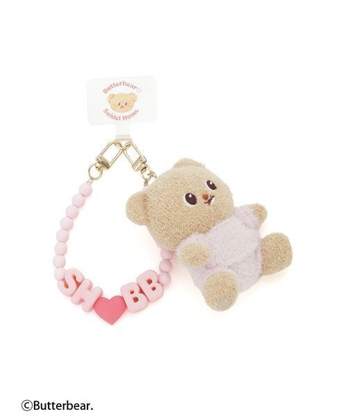 SNIDEL  スマホストラップ BUTTERBEAR】スマホストラップ（スマホグッズ）｜SNIDEL HOME