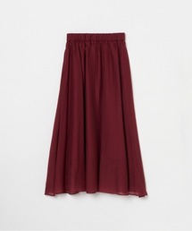 SHEER GATHERED FLARE SKIRT / シアーギャザーフレアスカート