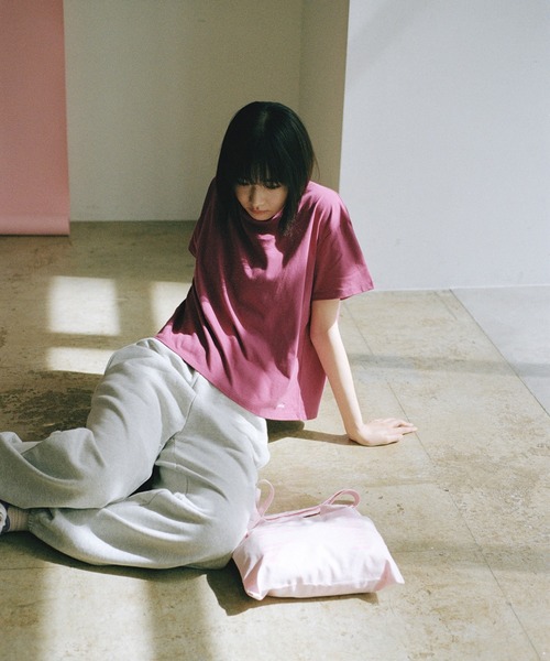 shesaidthat(シーセッドザット)の「shesaidthat - エブリディロゴT / Everyday Logo Tee(Tシャツ/カットソー・レディース・マジェンタ/ネイビー/パープル/ライトブルー・MEDIUM/SMALL)」の6枚目の写真