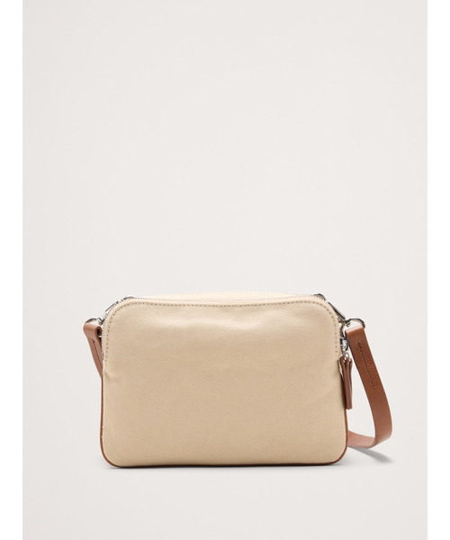 Banana Republic(バナナリパブリック)の「Vida トリプル ジップバッグ(ハンドバッグ・レディース・ブラック・ONE SIZE)」の4枚目の写真