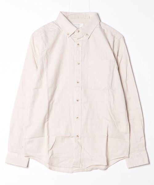 BANANA REPUBLIC FACTORY STORE（バナナリパブリック ファクトリーストア）の「BANANA REPUBLIC FACTORY STORE　　ライトウェイトフランネルシャツ（シャツ/ブラウス・メンズ・ブルー/ブラック系その他/ナチュラル/チャコールグレー/ブラウン系その他/インディゴブルー/チェック/ブラウン・S/M/L/XL）」の16枚目の写真