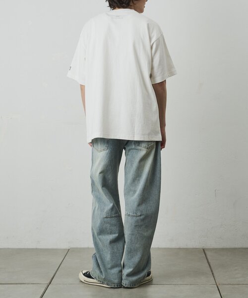 COLONY 2139(コロニートゥーワンスリーナイン)の「【ConVenir】HOKUSAI Tシャツ(Tシャツ/カットソー・メンズ・ブラック/ホワイト・MEDIUM/LARGE)」の9枚目の写真