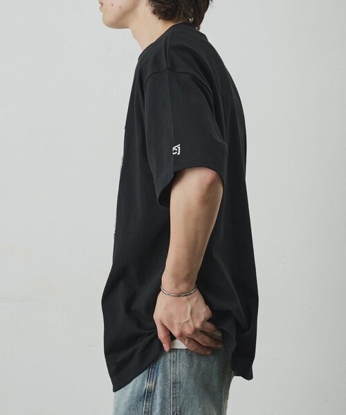 COLONY 2139(コロニートゥーワンスリーナイン)の「【ConVenir】HOKUSAI Tシャツ(Tシャツ/カットソー・メンズ・ブラック/ホワイト・MEDIUM/LARGE)」の20枚目の写真