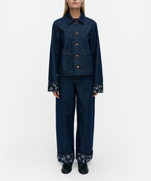marimekko（マリメッコ）の「【Maridenim】Kaanteet Mini Uni / shirt（デニムジャケット）」