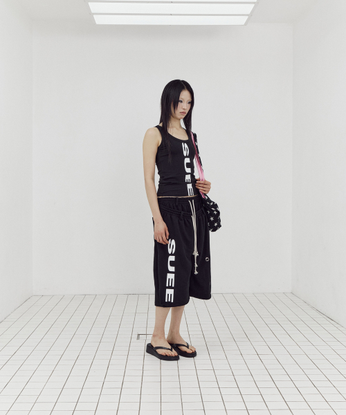 SETUP-EXE（セットアップイーエックスイー）の「VERTICAL LOGO SLEEVELESS / BLACK（Tシャツ/カットソー・レディース・その他・OS）」の5枚目の写真