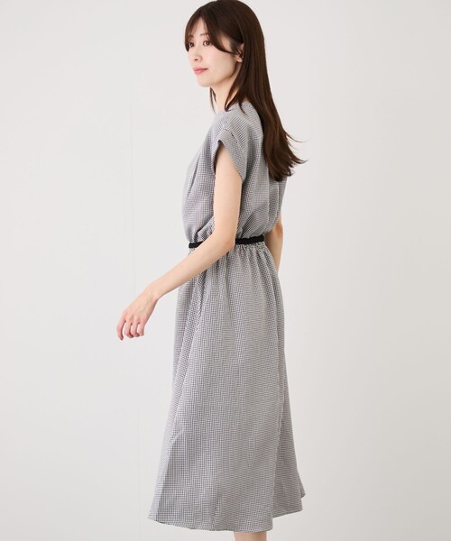 Jayro(ジャイロ)の「ベルト付きシャツワンピース(ワンピース・レディース・カーキ/ネイビー/ベージュ/ブラック系その他・M)」の9枚目の写真