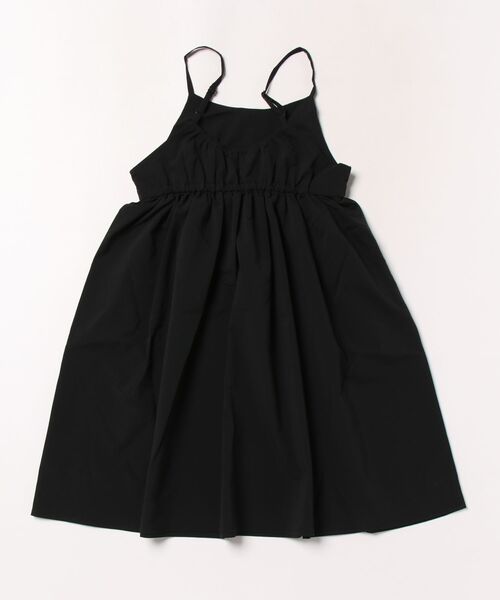 GROOVY COLORS(グルービーカラーズ)の「Water Repellent Stretch Camisole Dress(ワンピース・キッズ・ブラック・125cm/115cm)」の2枚目の写真