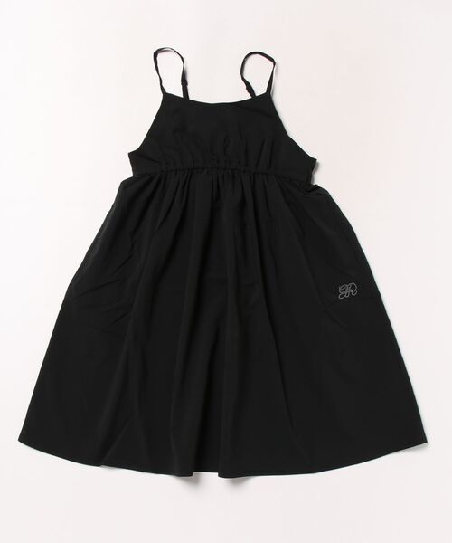 GROOVY COLORS(グルービーカラーズ)の「Water Repellent Stretch Camisole Dress(ワンピース・キッズ・ブラック・125cm/115cm)」の6枚目の写真