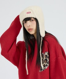 CHUMS（チャムス）の「【CHUMS / チャムス】Fluffy Flight Cap / フライトニットキャップ / 耳当て / 帽子 / ユニセックス（ニットキャップ/ビーニー）」