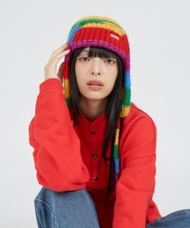 CHUMS（チャムス）の「【CHUMS / チャムス】Fluffy Flight Cap / フライトニットキャップ / 耳当て / 帽子 / ユニセックス（ニットキャップ/ビーニー）」