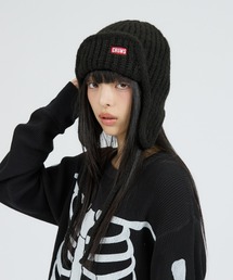 CHUMS（チャムス）の「【CHUMS / チャムス】Fluffy Flight Cap / フライトニットキャップ / 耳当て / 帽子 / ユニセックス（ニットキャップ/ビーニー）」
