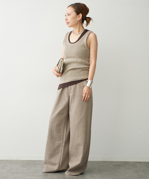 AGOLDE（エーゴールドイー）の「【AGOLDE / エーゴールドイー】SHAW JEAN IN TRAIL（その他パンツ・レディース・ベージュ・36/34/38）」の7枚目の写真