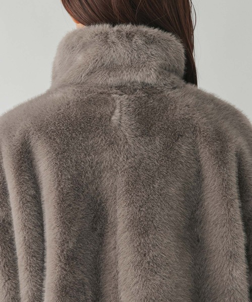 GLOBAL WORK(グローバルワーク)の「フェイクファーブルゾン/910914(ブルゾン・レディース・グレー系6/ブラウン・LARGE/MEDIUM)」の20枚目の写真