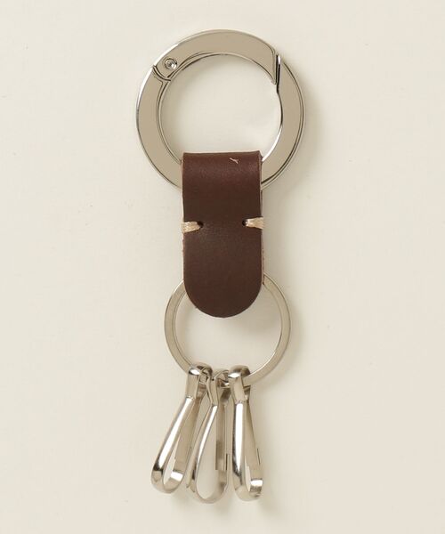 セール】【RE】Italian Leather x Metal KEYHOLDER（キーホルダー