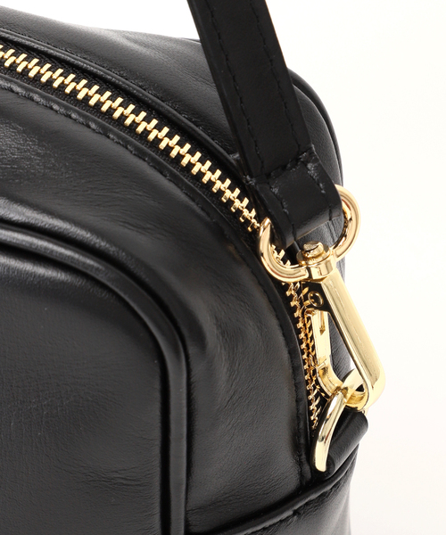 MILOS(ミロス)の「MILOS/ミロス soft leather Square ボストン(ボストンバッグ・レディース・ブラック/ブラウン・FREE)」の5枚目の写真