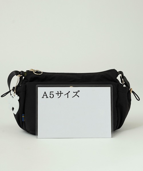 moz（モズ）の「【moz(モズ)】軽量 軽撥水 ボンディング ショルダーバッグ 4L ZZQK-02（ショルダーバッグ・レディース・オレンジ/ブルーグレー/ベージュ/ブラック・ONE SIZE）」の8枚目の写真
