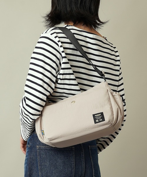 moz（モズ）の「【moz(モズ)】軽量 軽撥水 ボンディング ショルダーバッグ 4L ZZQK-02（ショルダーバッグ・レディース・オレンジ/ブルーグレー/ベージュ/ブラック・ONE SIZE）」の19枚目の写真