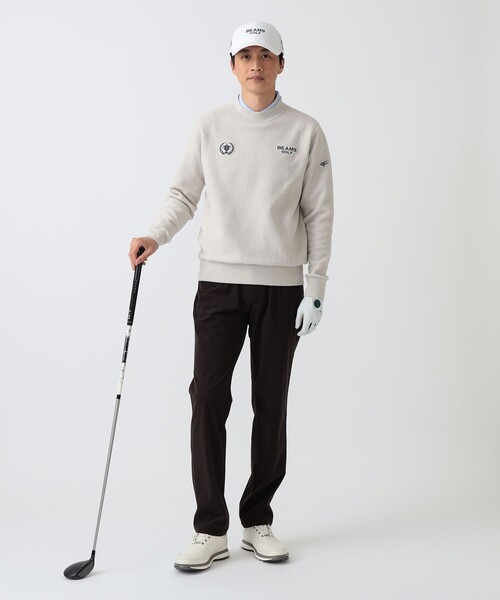 BEAMS GOLF（ビームスゴルフ）の「PURPLE LABEL / 6ポケット ストレッチ コーデュロイ パンツ（その他パンツ・メンズ・ネイビー/オフホワイト/ダークブラウン・50/46/48/52/44）」の4枚目の写真