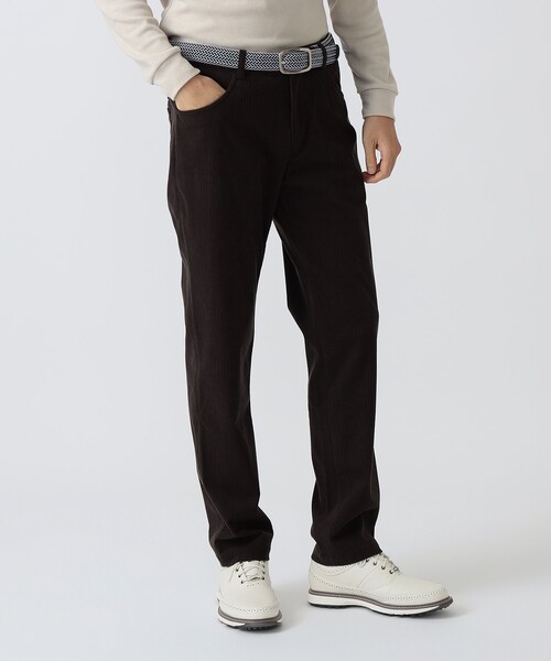 BEAMS GOLF（ビームスゴルフ）の「PURPLE LABEL / 6ポケット ストレッチ コーデュロイ パンツ（その他パンツ・メンズ・ネイビー/オフホワイト/ダークブラウン・50/46/48/52/44）」の8枚目の写真