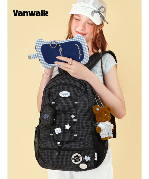VANWALK（バンウォーク）の「Archive Backpack [Black]（バックパック/リュック・レディース・ブラック・FREE）」の2枚目の写真