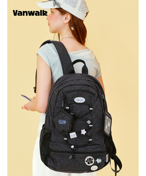VANWALK（バンウォーク）の「Archive Backpack [Black]（バックパック/リュック・レディース・ブラック・FREE）」の4枚目の写真