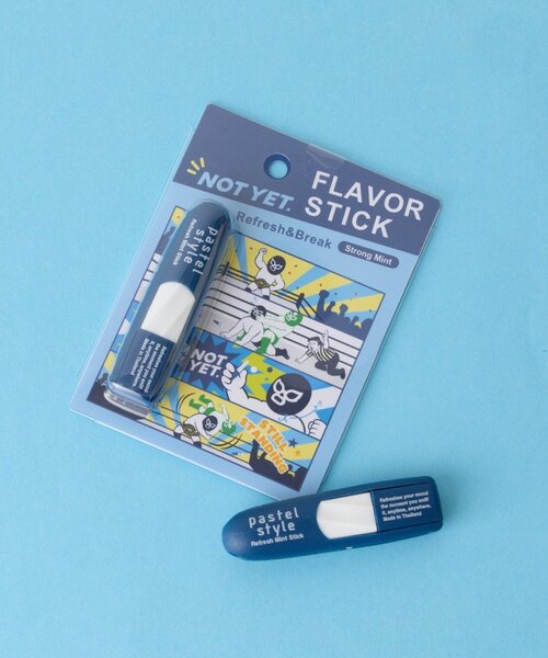 BIRTHDAY BAR(バースデイバー)の「NOT YET. FLAVOR STICK 携帯用ミントスティック(香水・レディース・ライム/オレンジ/ブルー・0)」の1枚目の写真