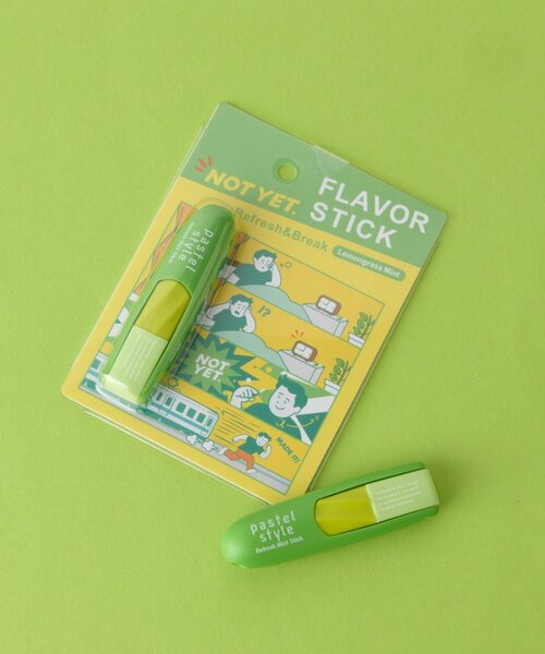 BIRTHDAY BAR(バースデイバー)の「NOT YET. FLAVOR STICK 携帯用ミントスティック(香水・レディース・ライム/オレンジ/ブルー・0)」の4枚目の写真