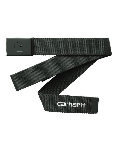 Carhartt WIP（カーハートダブリューアイピー）の「Carhartt WIP C-Logo Belt Tonal（カーハートワークインプログレス シーロゴ ベルト トーナル）（ベルト・メンズ・ブラウン系/ブラック系/ブラック系1・ONE SIZE）」の2枚目の写真