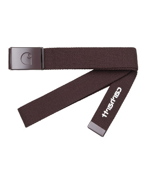 Carhartt WIP（カーハートダブリューアイピー）の「Carhartt WIP C-Logo Belt Tonal（カーハートワークインプログレス シーロゴ ベルト トーナル）（ベルト・メンズ・ブラウン系/ブラック系/ブラック系1・ONE SIZE）」の3枚目の写真