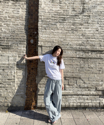 終末の蛇 ウォーターメロン グラフィック 半袖Tシャツ (ホワイト)
