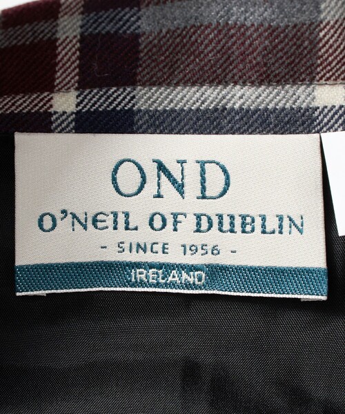 O'NEIL of DUBLIN（オニールオブダブリン）の「【別注】＜O'NEIL of DUBLIN＞Patch81 プリーツスカート（スカート・レディース・グレー系/ダークブラウン・38/36）」の13枚目の写真