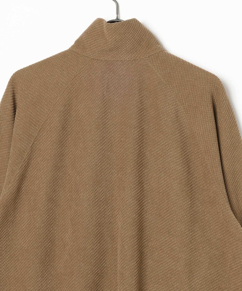 GEORGE'S(ジョージズ)の「ワッフルスタンドZIP(スウェット・メンズ・ベージュ/チャコールグレー・MEDIUM/LARGE)」の12枚目の写真