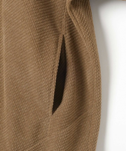 GEORGE'S(ジョージズ)の「ワッフルスタンドZIP(スウェット・メンズ・ベージュ/チャコールグレー・MEDIUM/LARGE)」の7枚目の写真