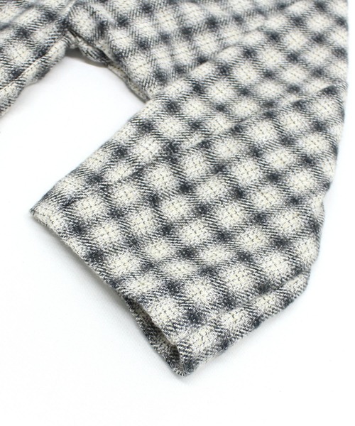RNA-N(アールエヌエーエヌ)の「J2202 TWEEDY COTTON チェックダブルジャケット(テーラードジャケット・レディース・ブラウン/ホワイト・FREE)」の16枚目の写真